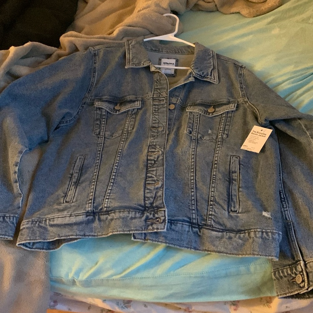 New jean jacket with tags